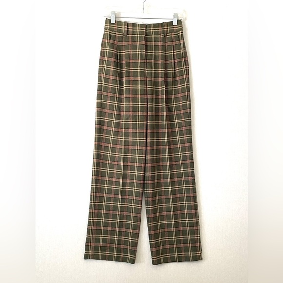 Aritzia Pants - Aritzia Wilfred The Effortless Pants in Plaid
